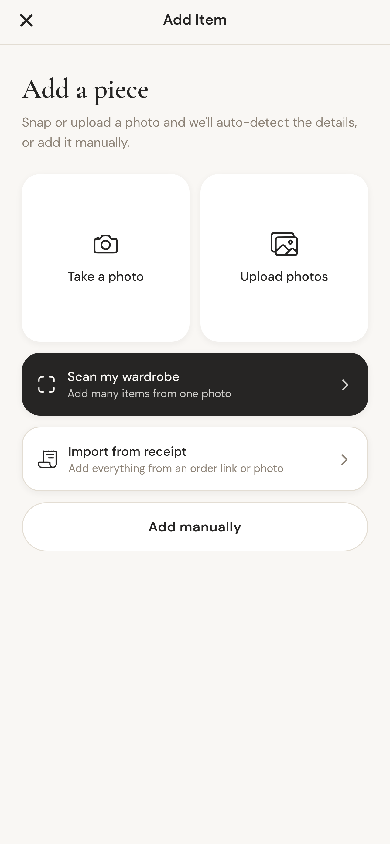 C-STYL app screen